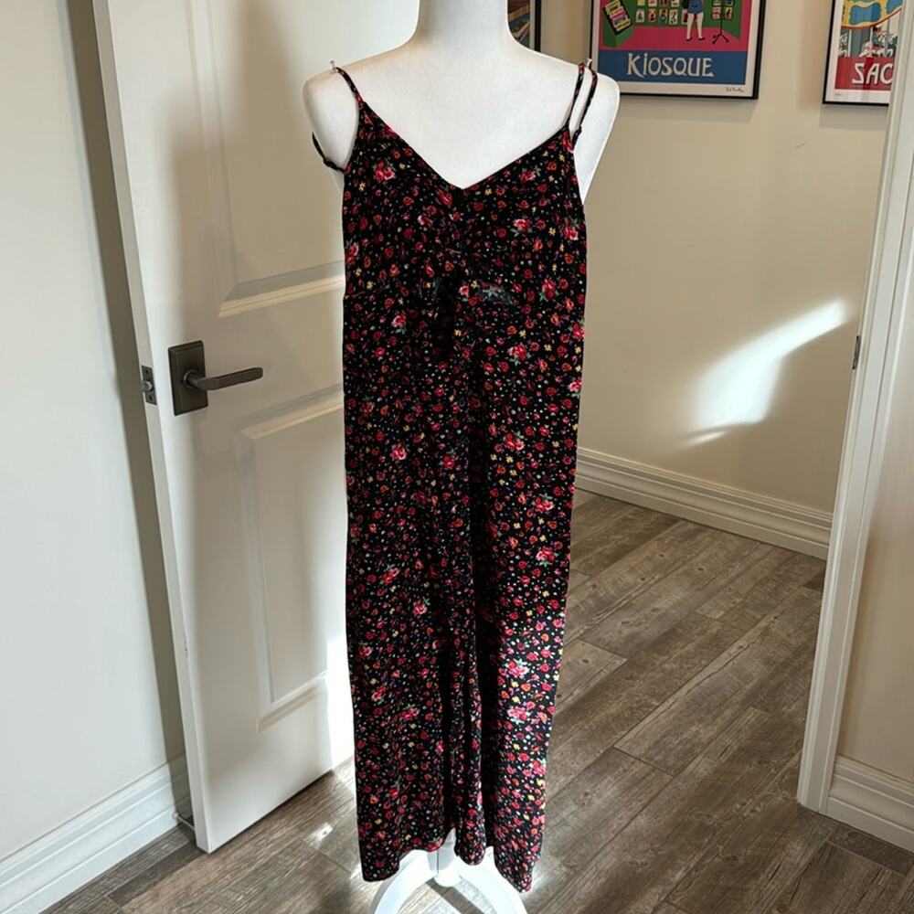 Topshop Button-Up Midi Floral Dress - Size 6